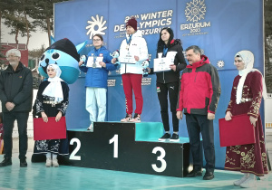 Na olimpijskim podium.
