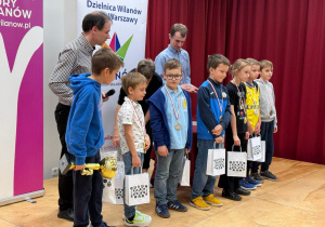 Jaś wśród nagrodzonych juniorów.