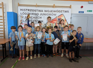 JESTEŚMY NAJLEPSZĄ DRUŻYNĄ W WOJEWÓDZTWIE ŁÓDZKIM