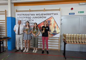 Blanka Wiśniewska- II miejsce do lat 14 w kategorii dziewcząt.