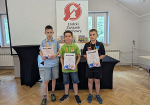 Bartek Zajkowski- II miejsce w grupie do lat 10.