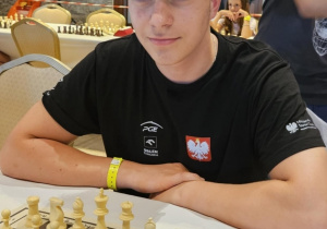 Szymon Boryna- mistrzem Europy do lat 14 w solvingu.