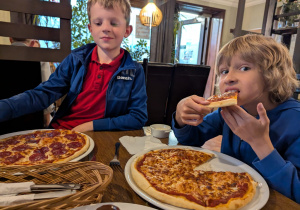 Na obiad była pizza.