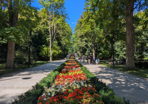 Park z Polanicy jest piękny.