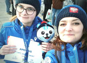 Skierniewickie Sreberko - Zuzanna z medalem Igrzysk Olimpijskich Głuchych!