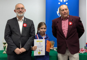 Kornelia Kroc- III miejsce w klasyfikacji dziewczynek.