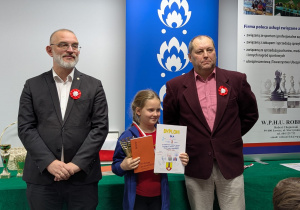 Julia Szwonek- II miejsce w kategorii dziewczynek.