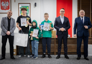 Szymon był I wśród juniorów do lat 14 w Żelechlinku.