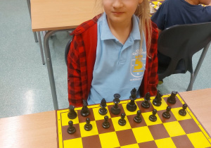 Gaja Dębowska- III miejsce wśród dziewczynek do lat 8.