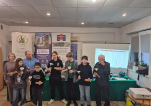 Miłosz Boncela- I miejsce wśród juniorów na turnieju w Łowiczu.