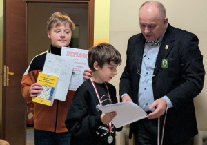 Władek zdobył II kategorię szachową.