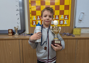 Jan Kuziemski zajął I miejsce.