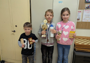 Tryumfatorzy szachowych potyczek.