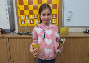 Kornelia Kroc- najlepsza dziewczynka.