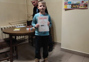 Julek Antos- zdobył III kategorię szachową.