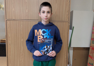 Bartosz Zajkowski- II miejsce.