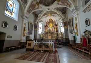 W Sanktuarium św. Anny.