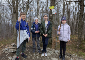 Weszliśmy na Zamkową Górę.