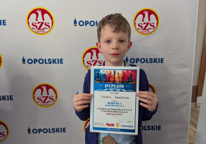 Ignacy Kaniewski- III miejsce na drugiej szachownicy.