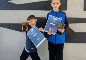 Maciej Żak i Bartosz Zajkowski zajęli I miejsca w Łodzi.