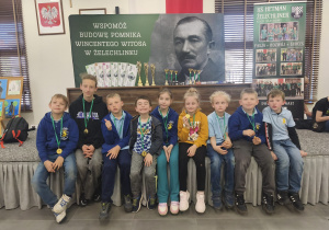 Liczna reprezentacja KSz Piątki Skierniewice.