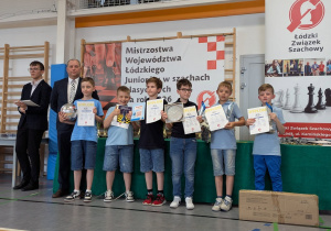 Do lat 10: I miejsce- Ignacy Kaniewski, II miejsce- Jan Kuziemski, V miejsce- Kacper Madej, VI miejsce- Jonasz Wiśniewski