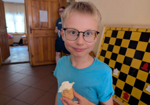 Lody nas orzeźwiły w ten upał.