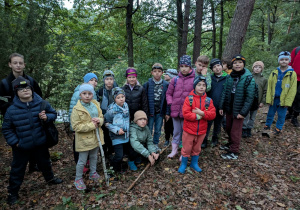 Chwila odpoczynku podczas marszu to okazja do zrobienia pamiątkowej foty.