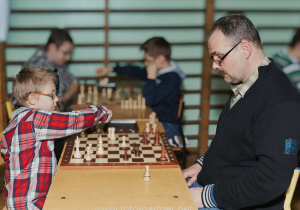 Maciek na turnieju w Skierniewicach